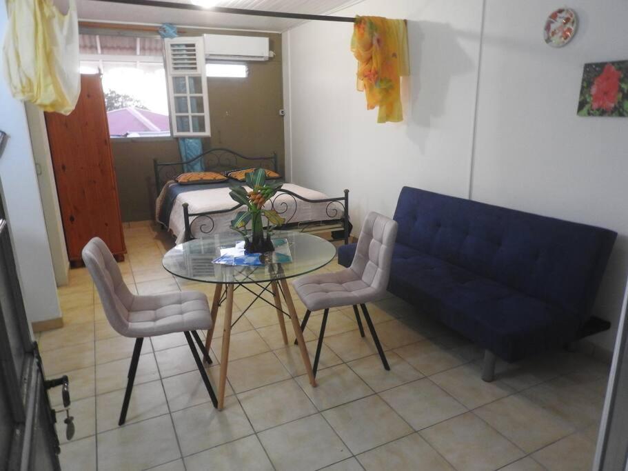 Studio Hibiscus-Ch Vue Sur Mer,Plage,Clim Les Anses-d'Arlets Eksteriør billede