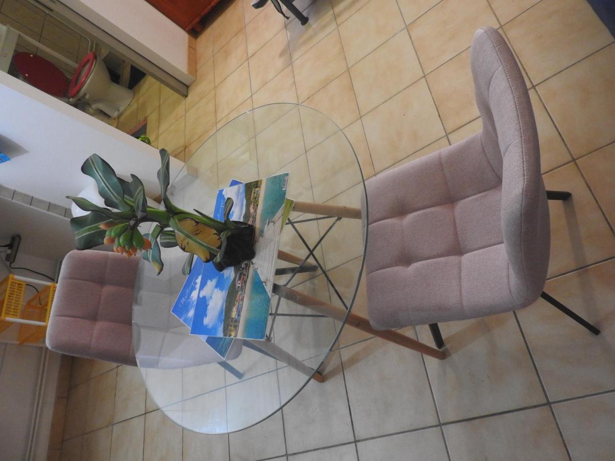Studio Hibiscus-Ch Vue Sur Mer,Plage,Clim Les Anses-d'Arlets Eksteriør billede