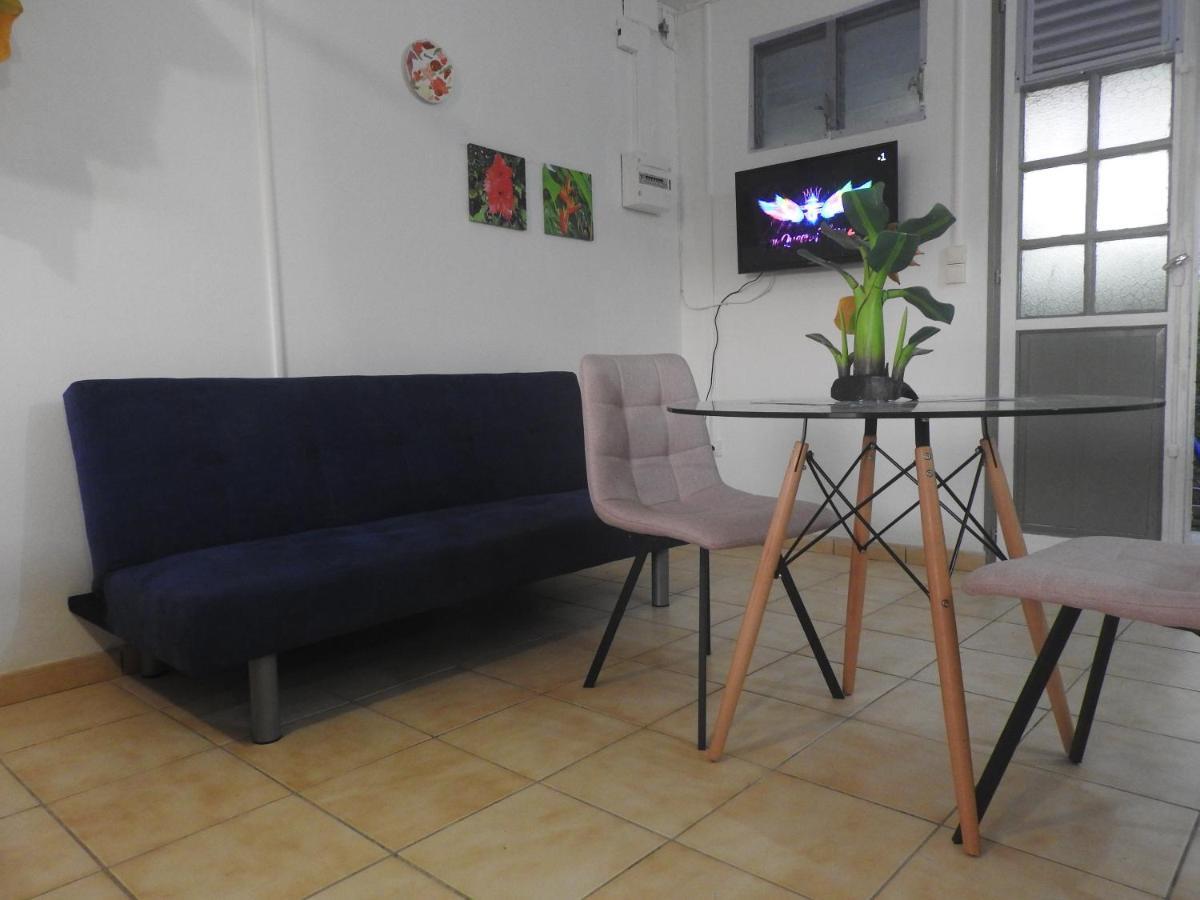 Studio Hibiscus-Ch Vue Sur Mer,Plage,Clim Les Anses-d'Arlets Eksteriør billede