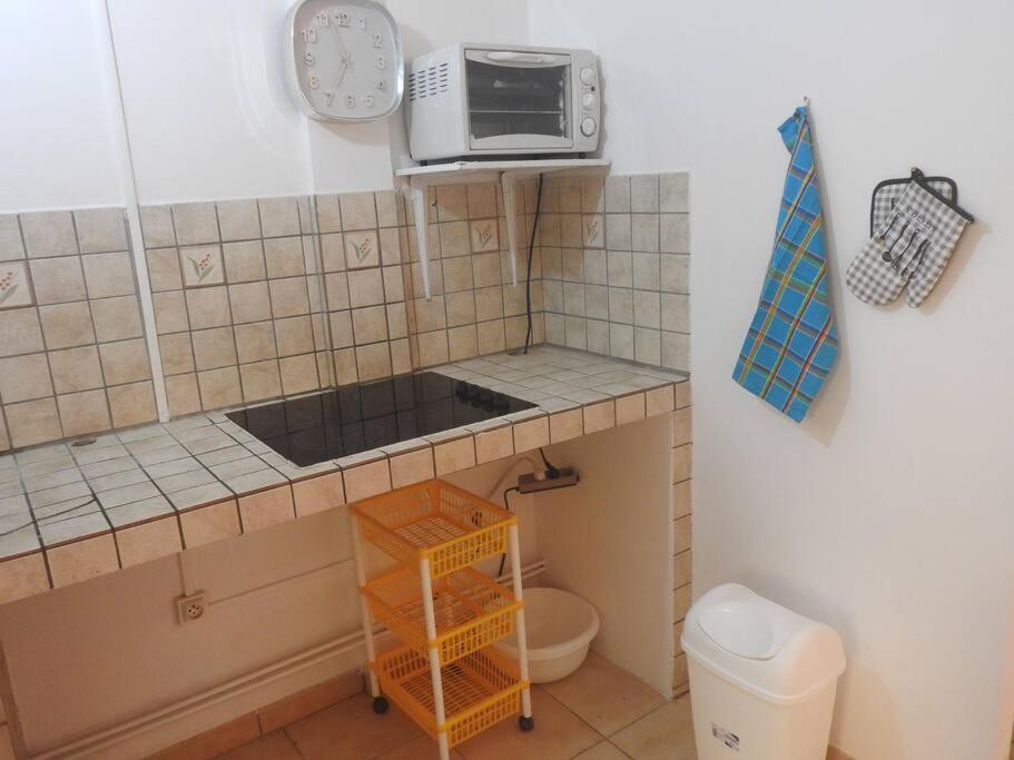 Studio Hibiscus-Ch Vue Sur Mer,Plage,Clim Les Anses-d'Arlets Eksteriør billede
